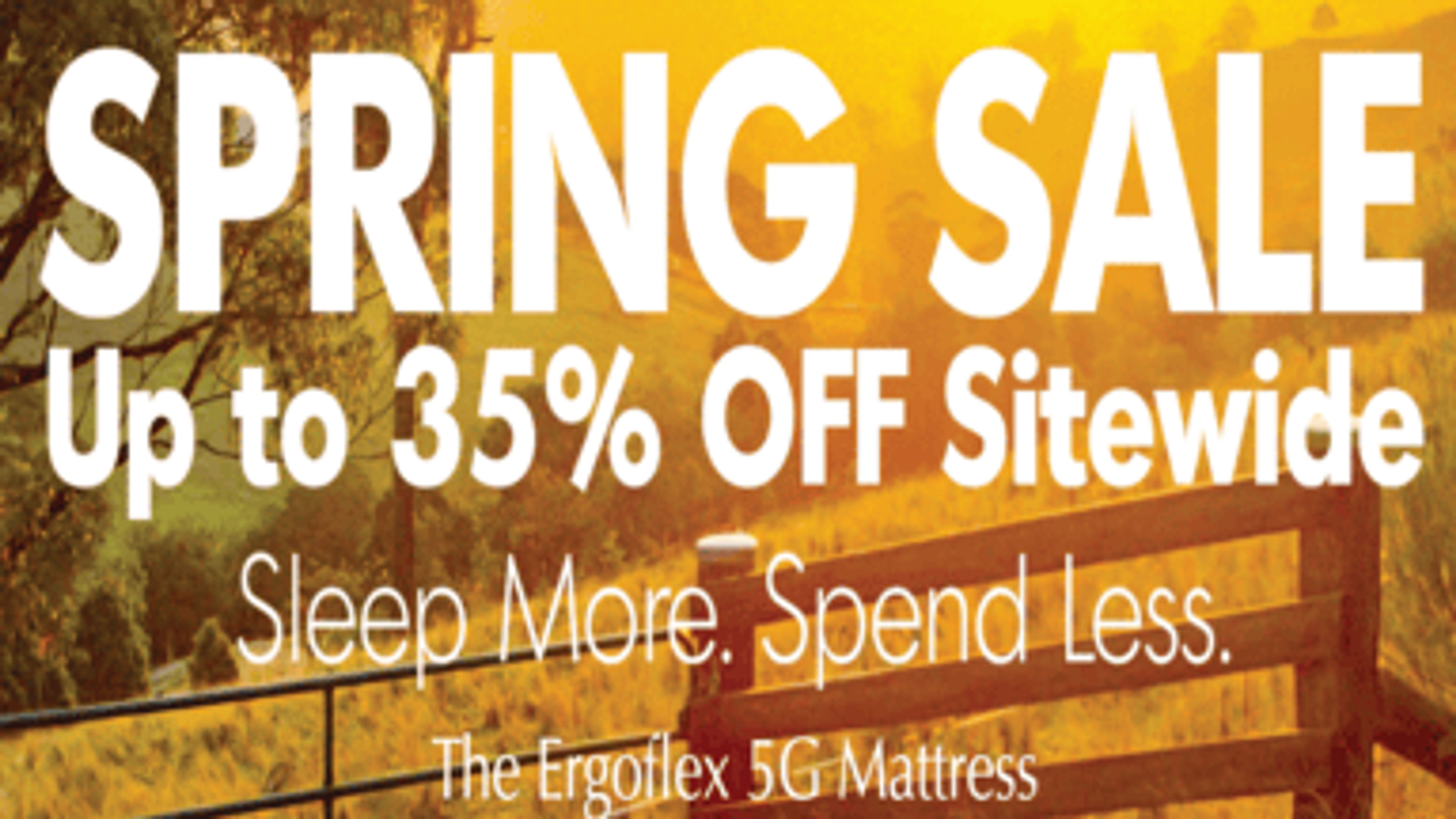 Spring sale