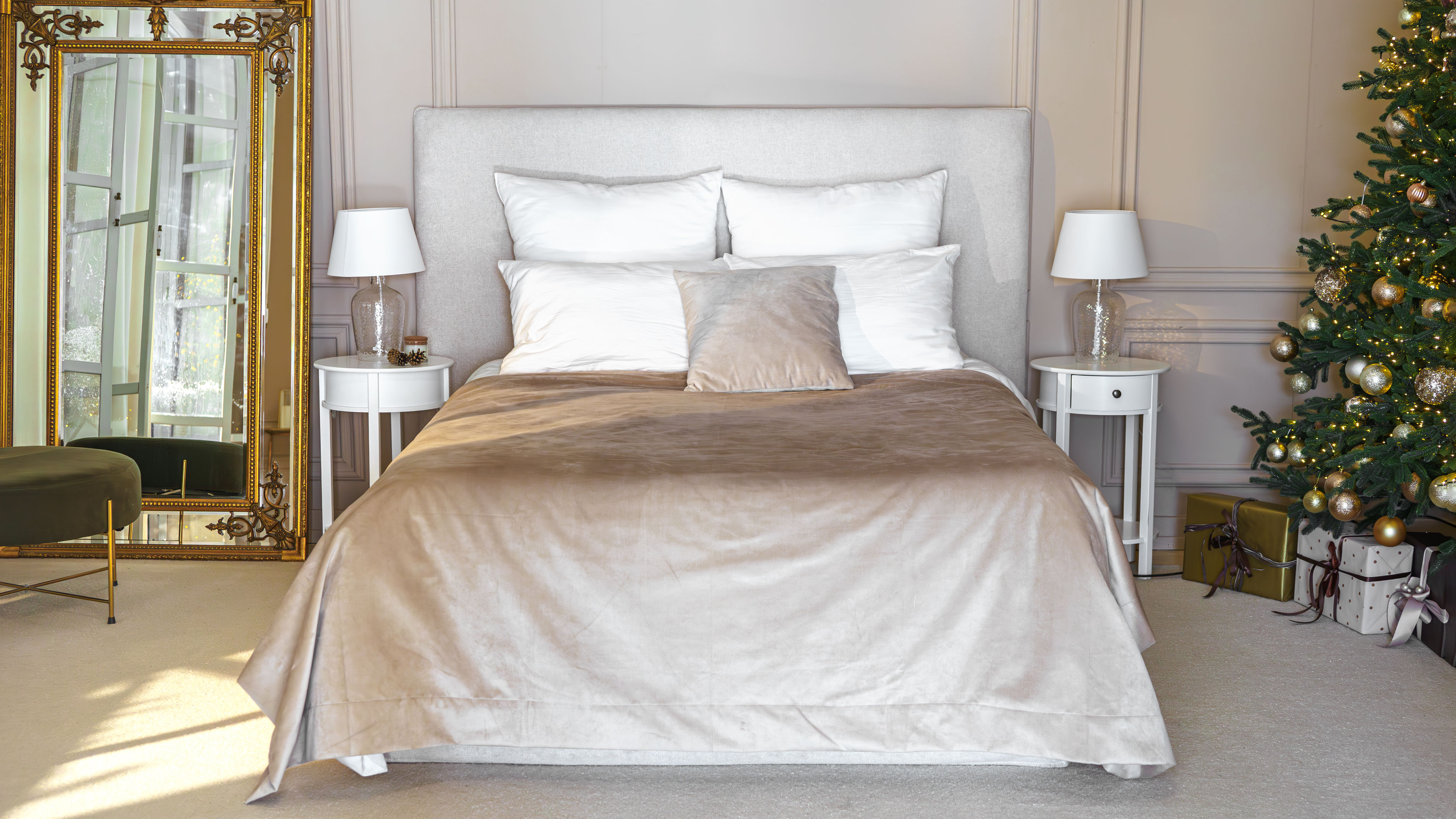 Elegant Bedroom Setup 

 
