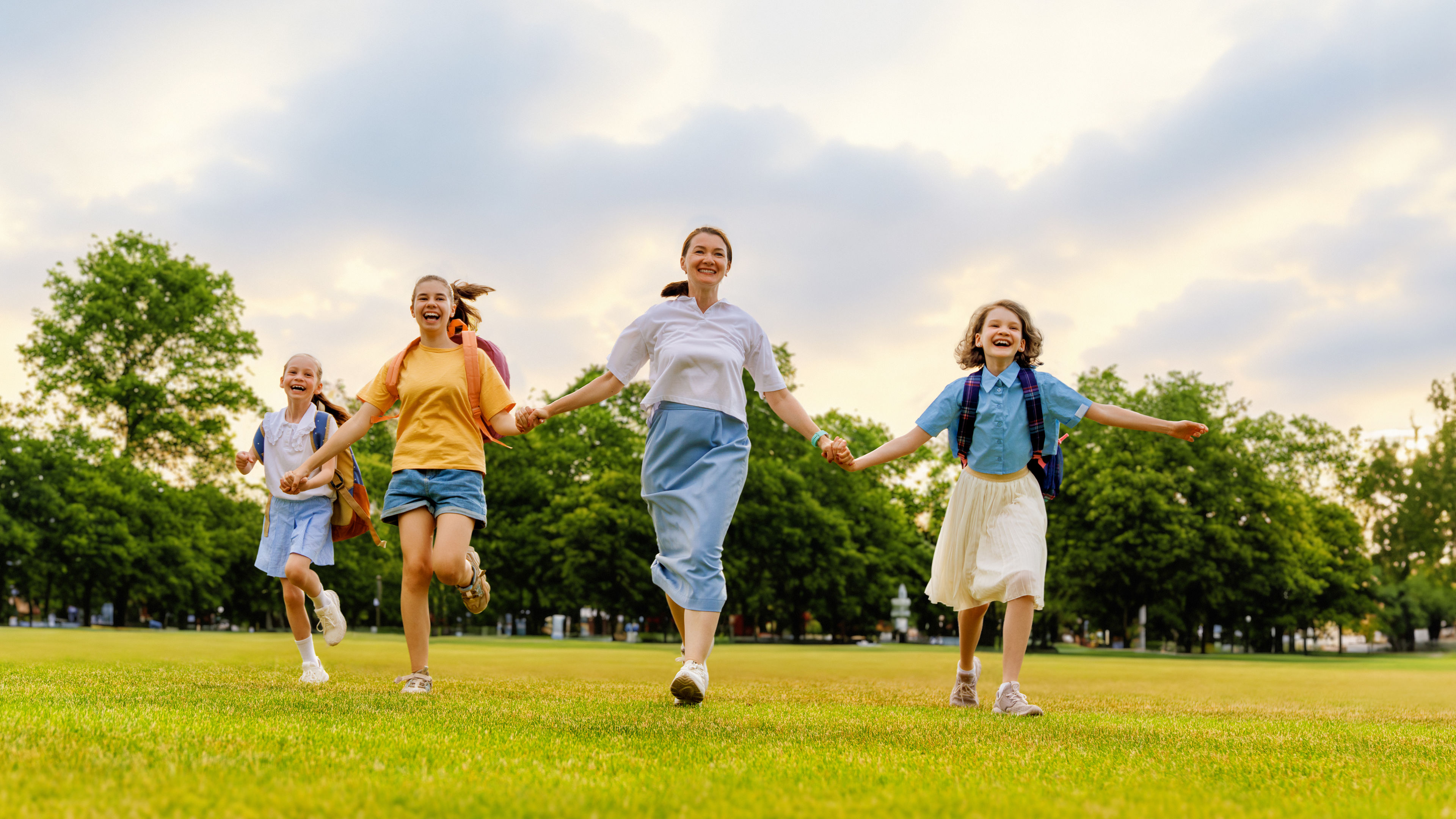Kids enjoying the outdoors