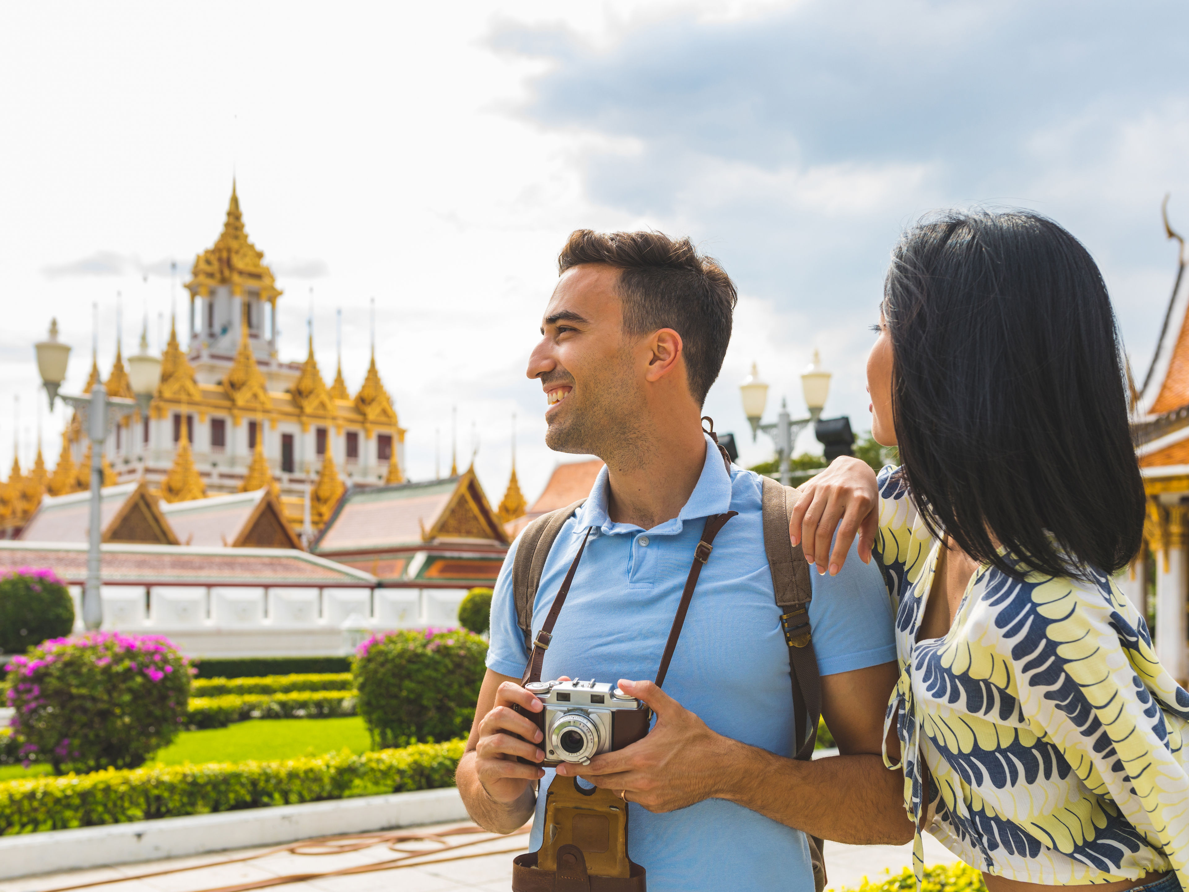 Tourist couple 