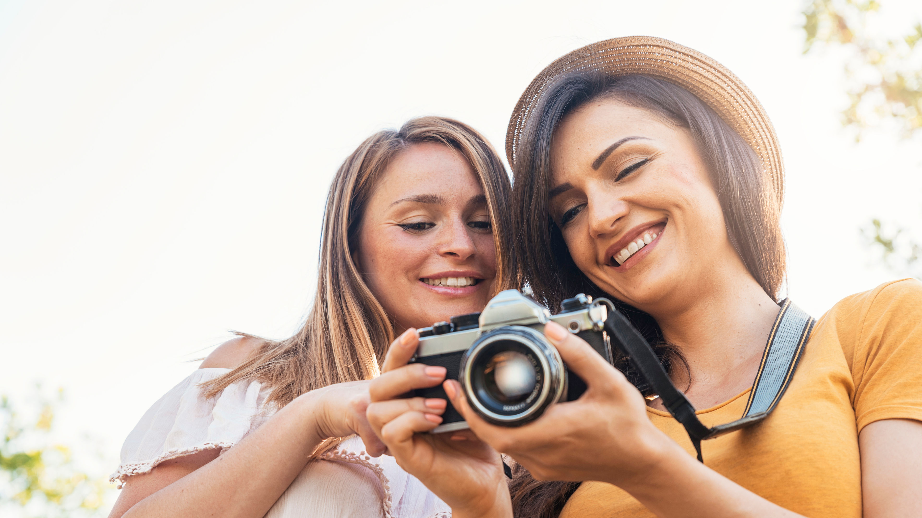 Women with camera