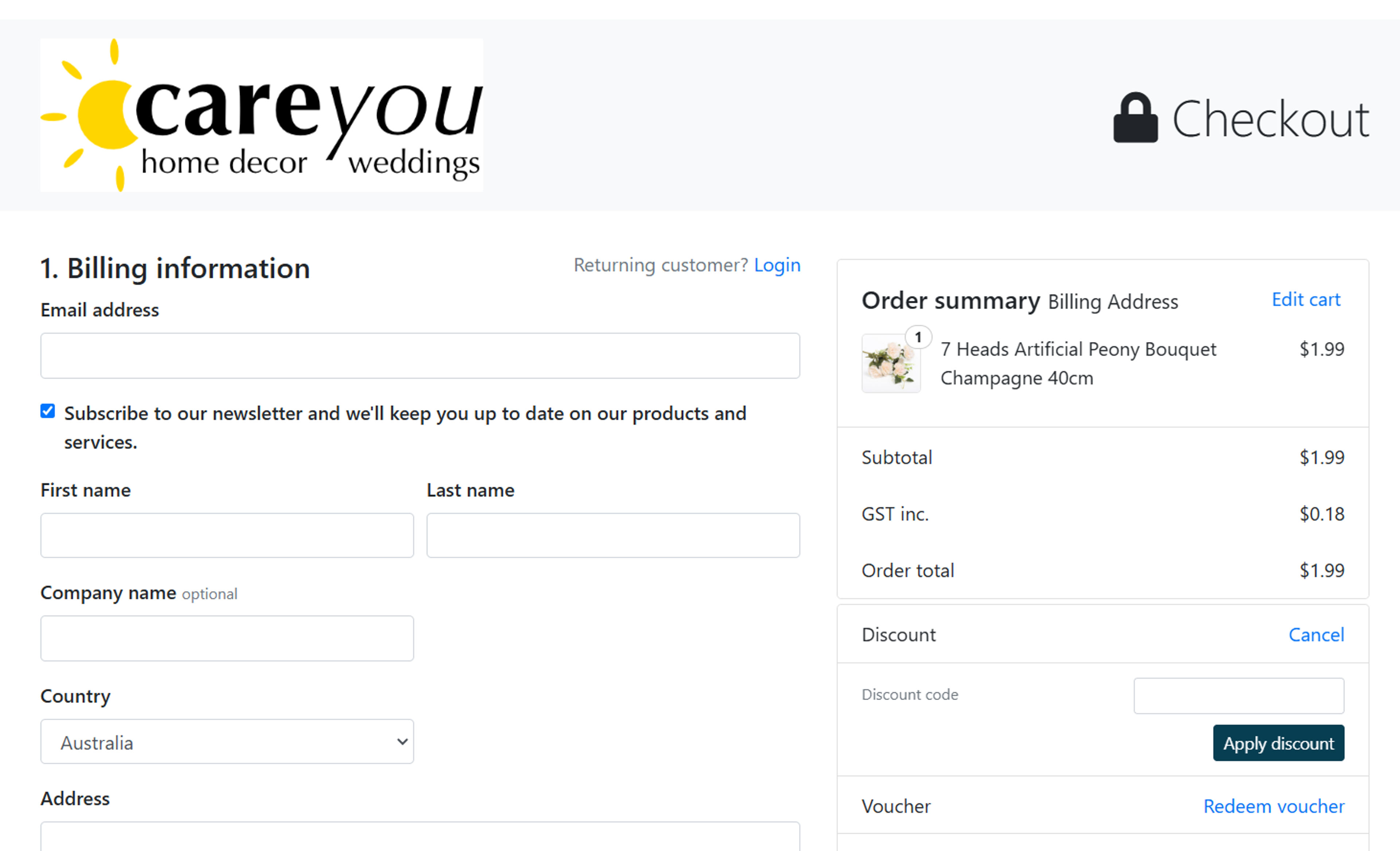 How to use coupon for CareYou