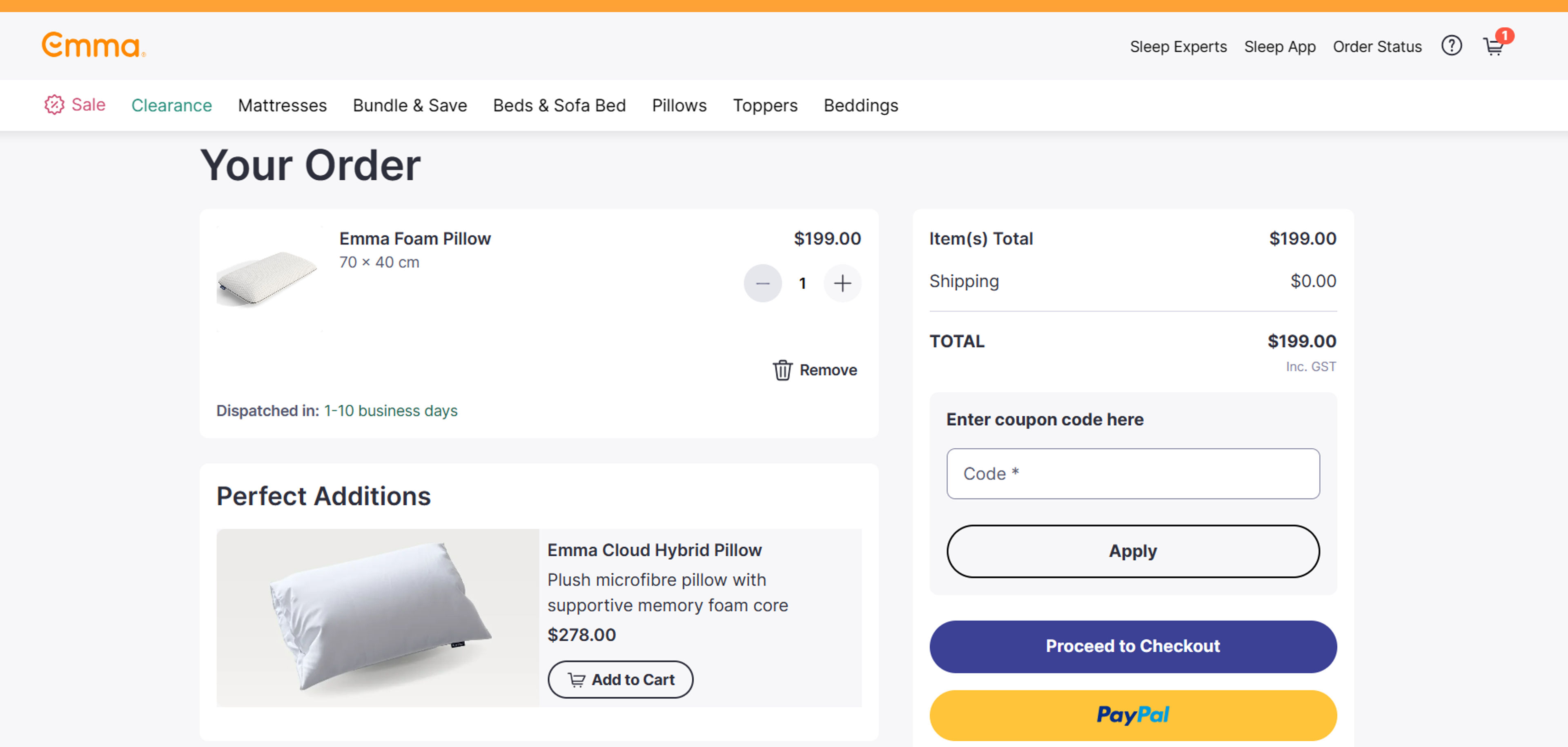 How to use coupon for Emma