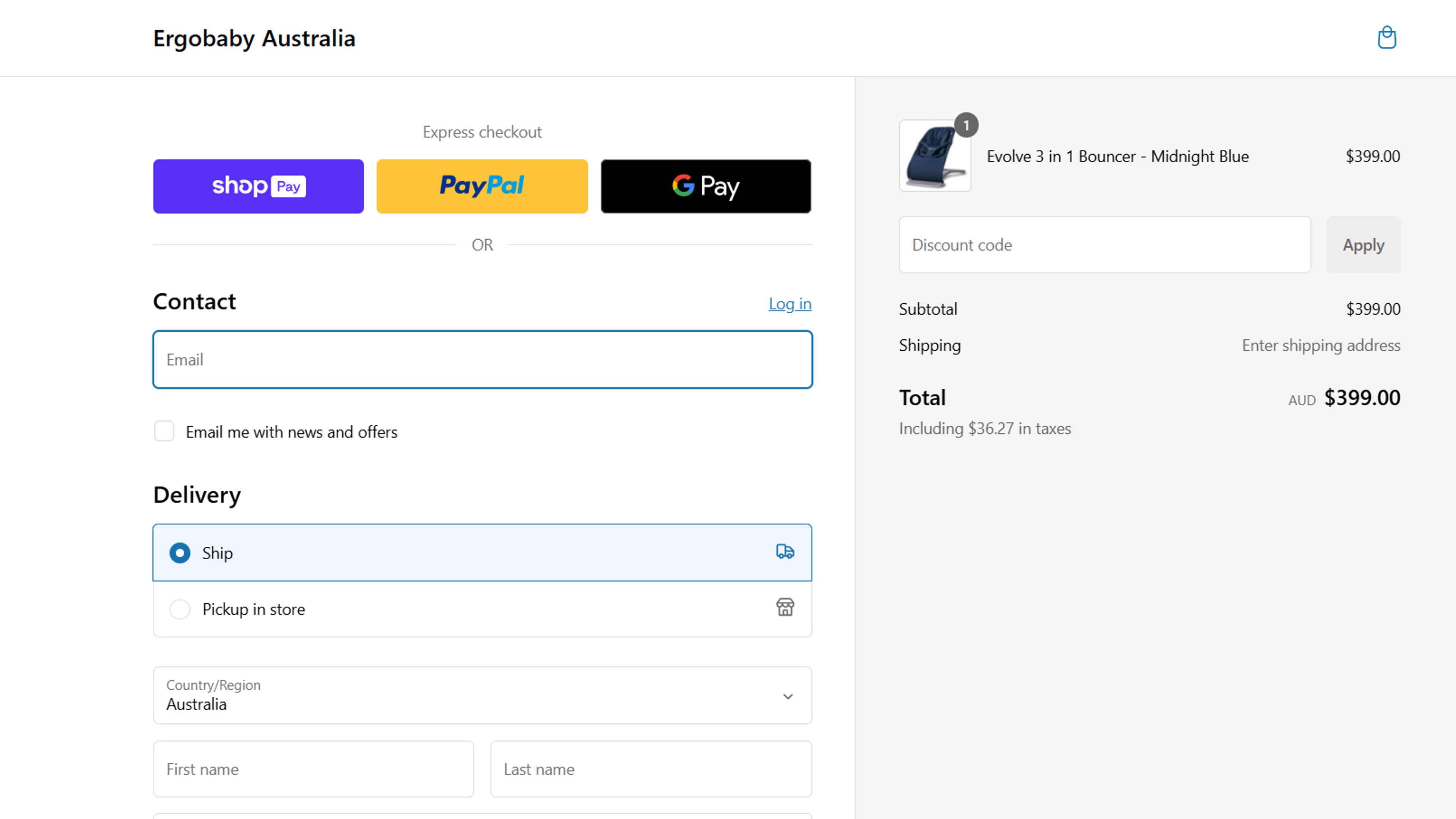 How to use coupon for Ergobaby