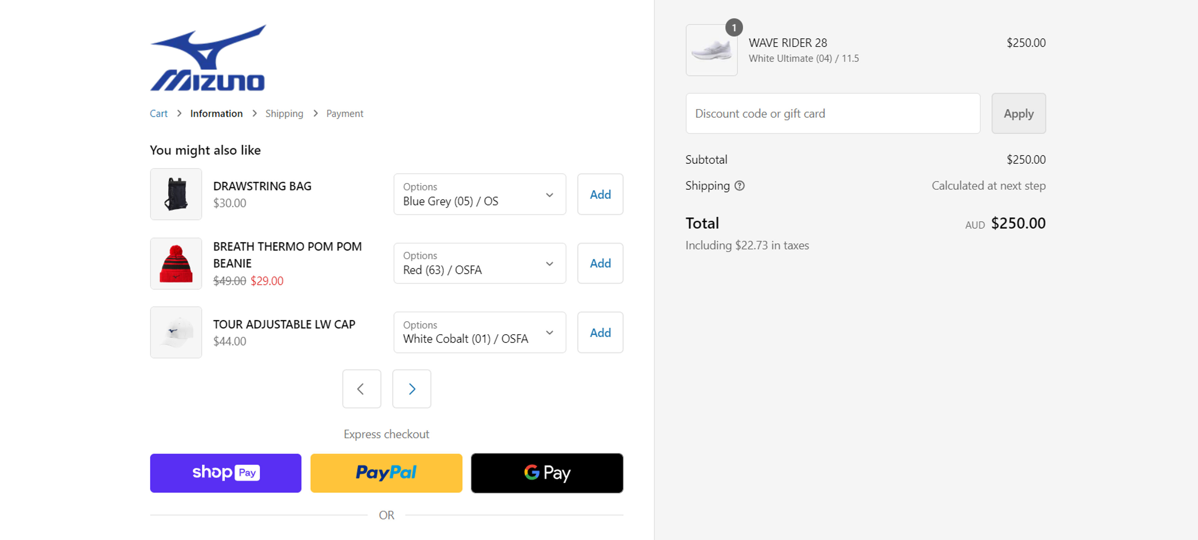 How to Use Coupon for Mizuno