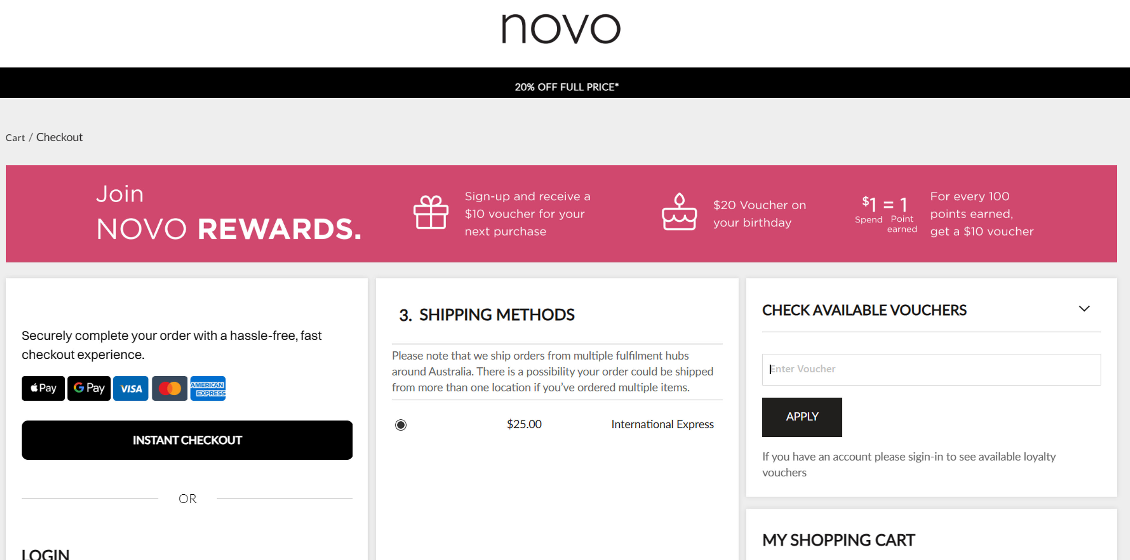 How to use coupon for Novo Shoes
