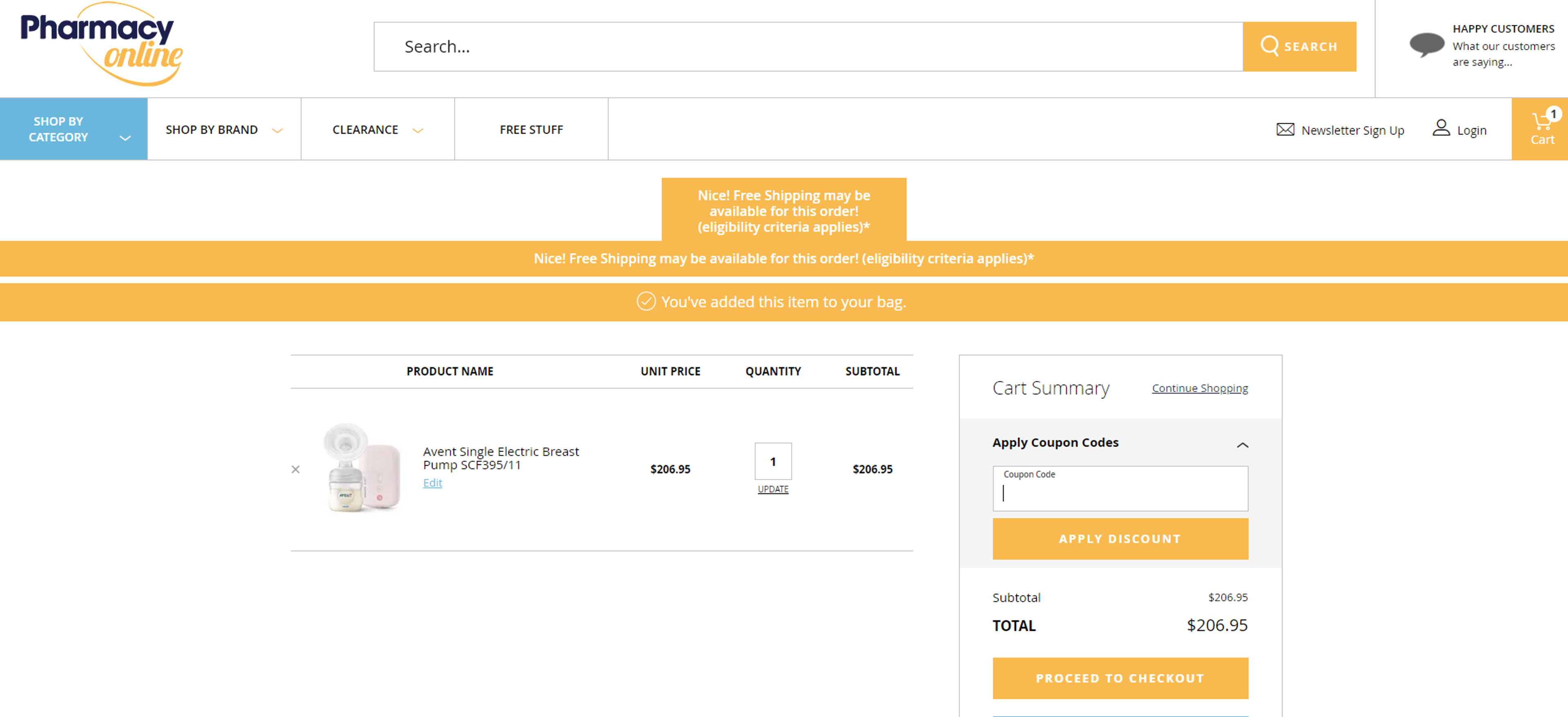 How to use coupon for PharmacyOnline