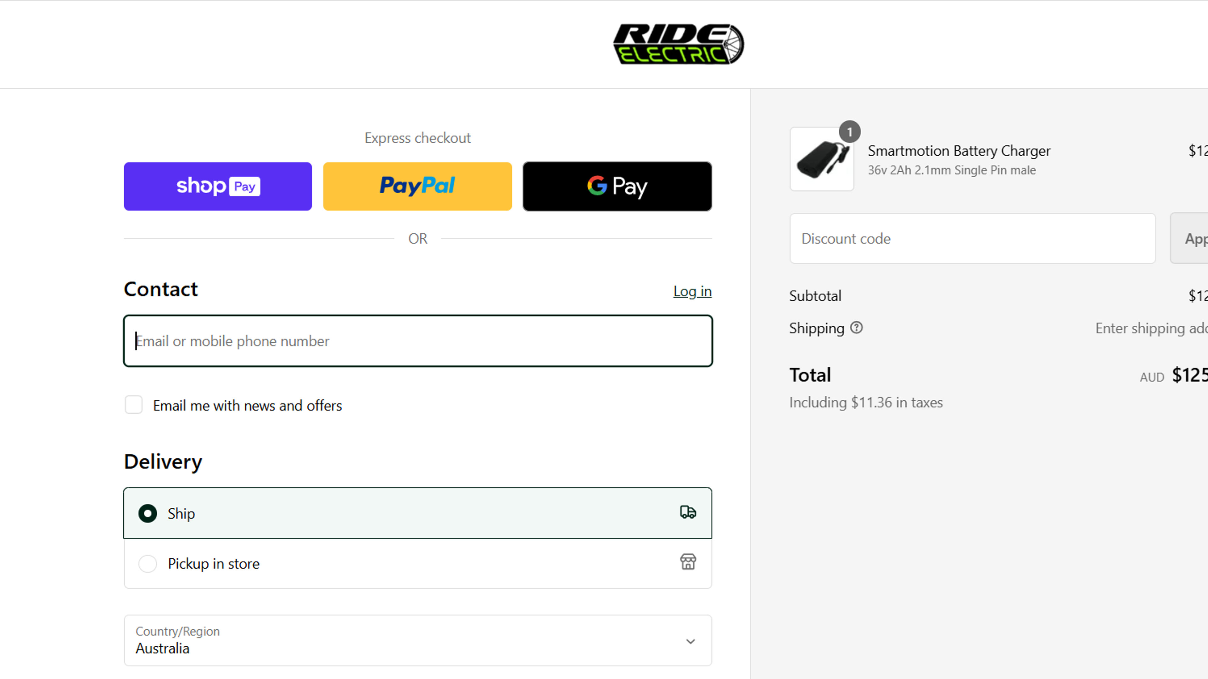 How to use coupon for Ride Electric