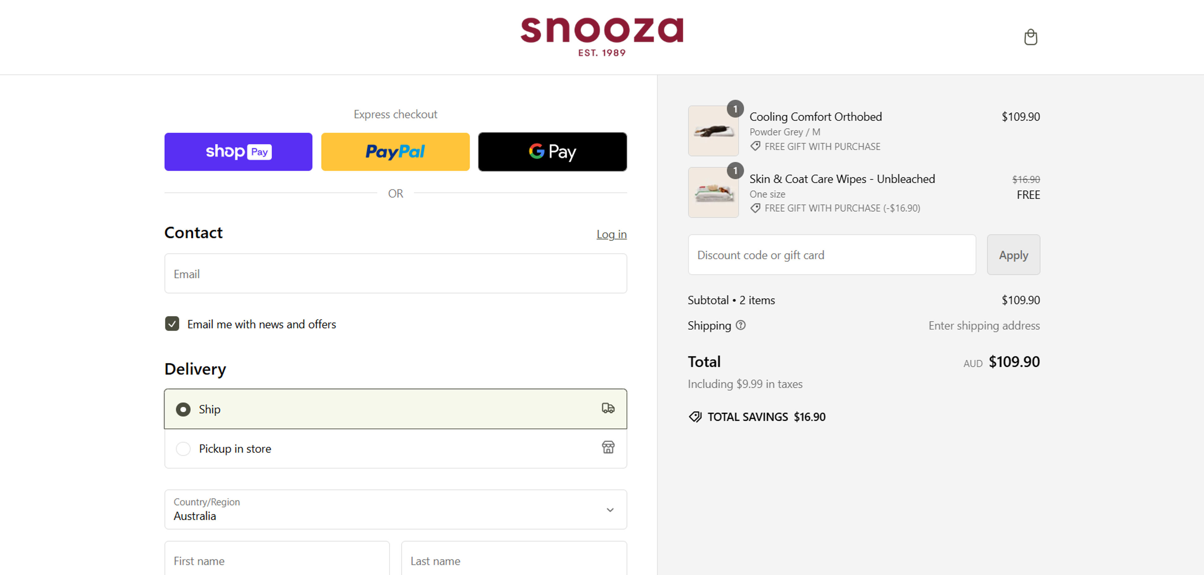 How to use coupon for Snooza