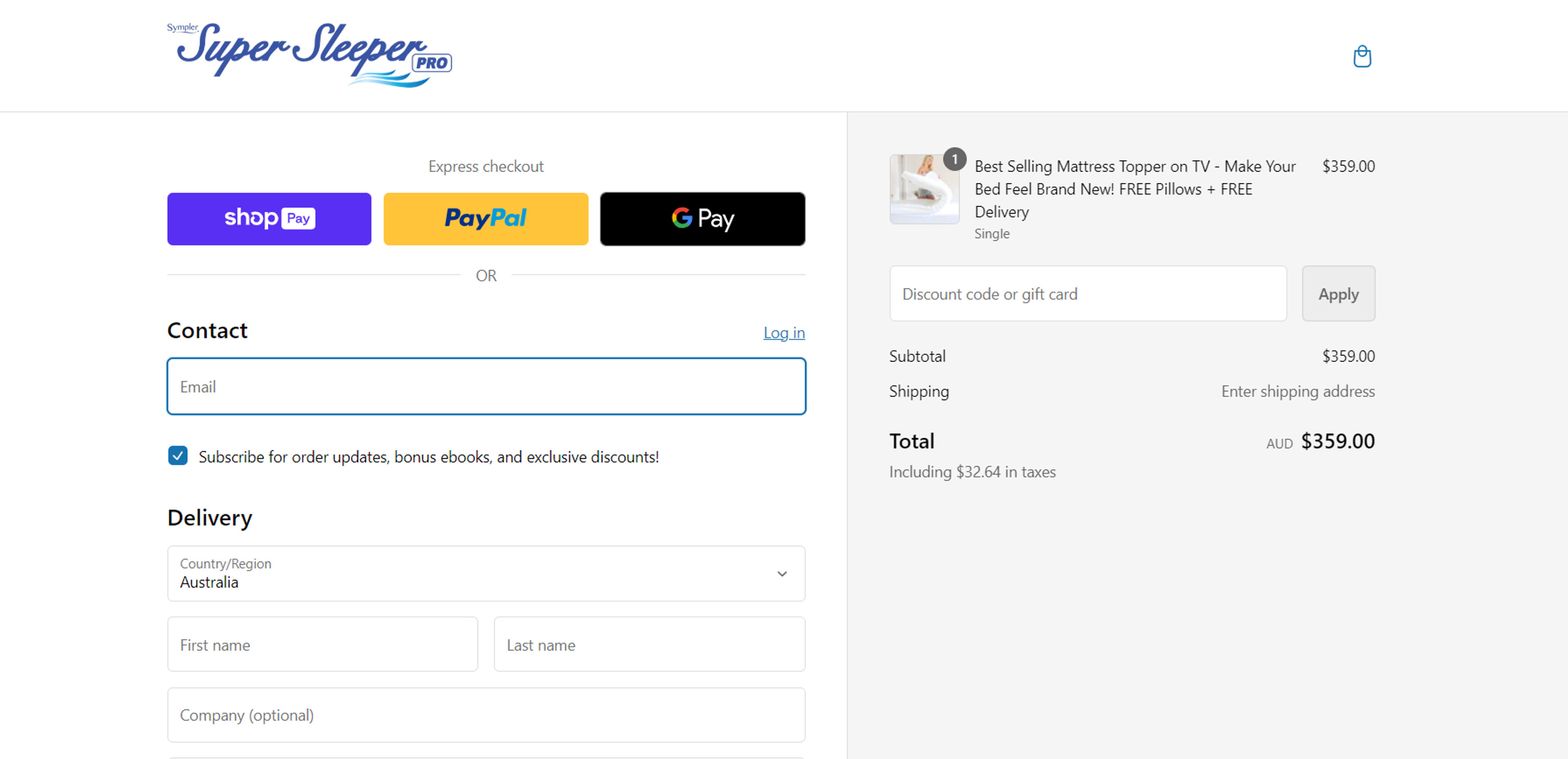How to use coupon for Super Sleeper Pro