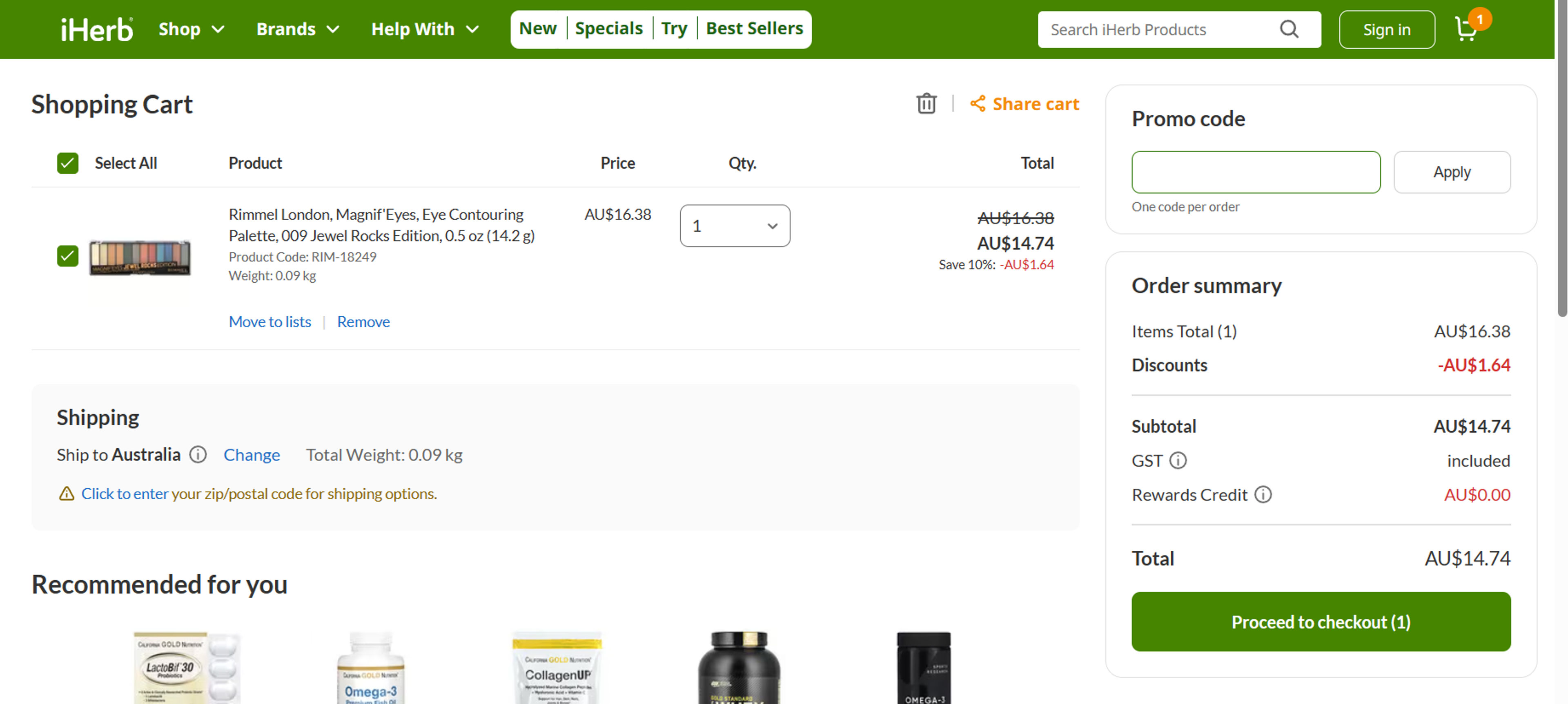 How to use coupon for iHerb