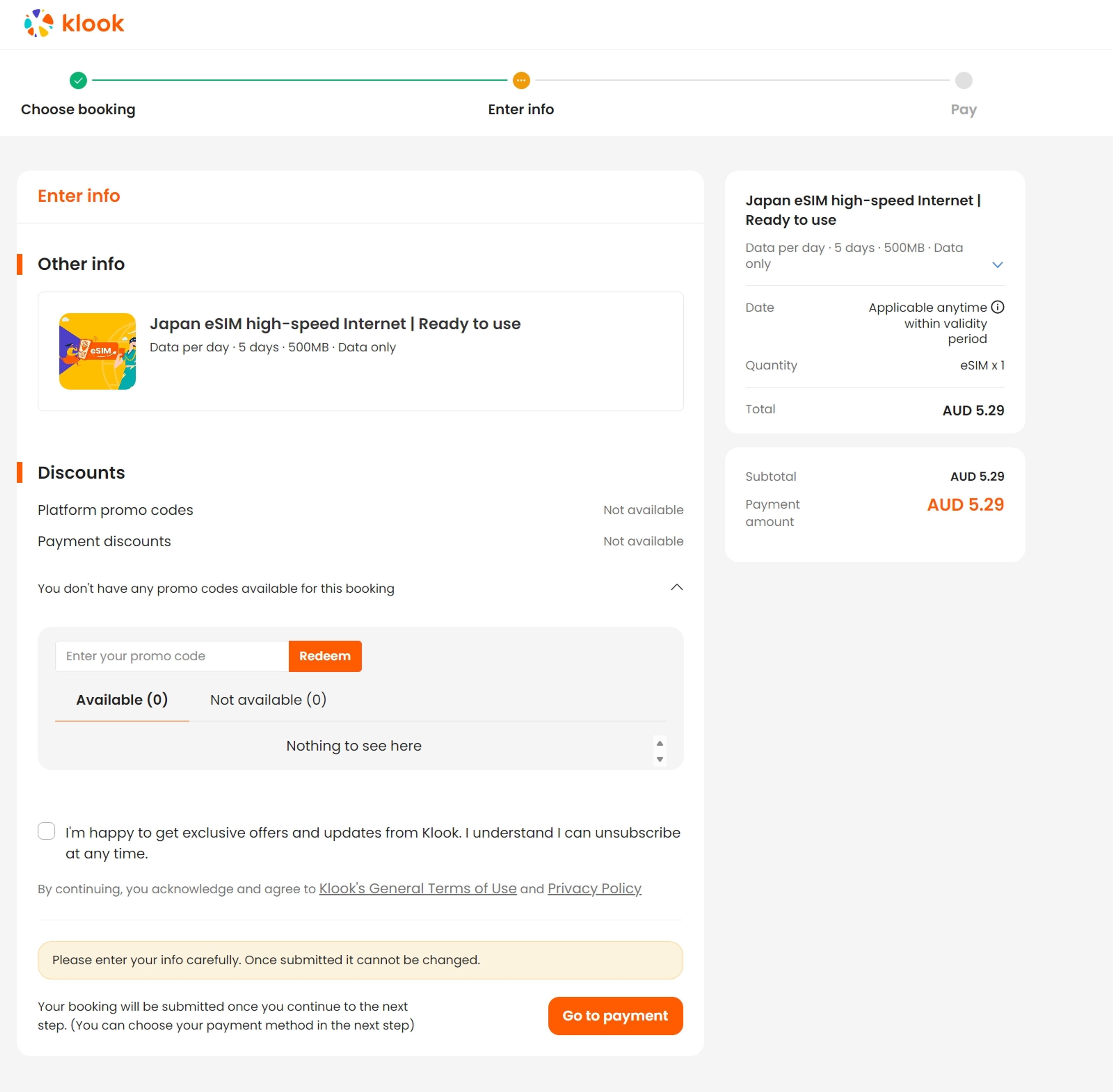 How to use coupon for Klook