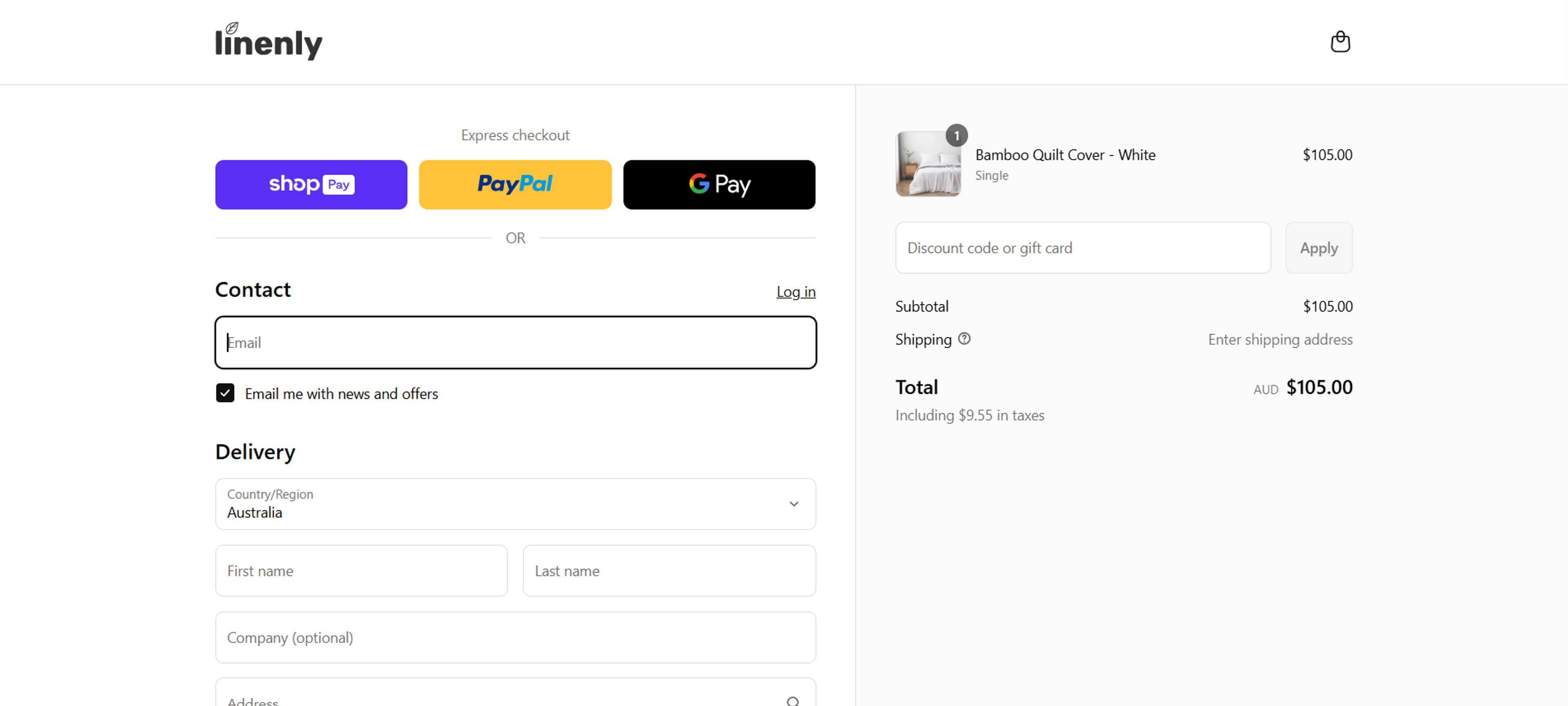 How to Use Coupon for Linenly 