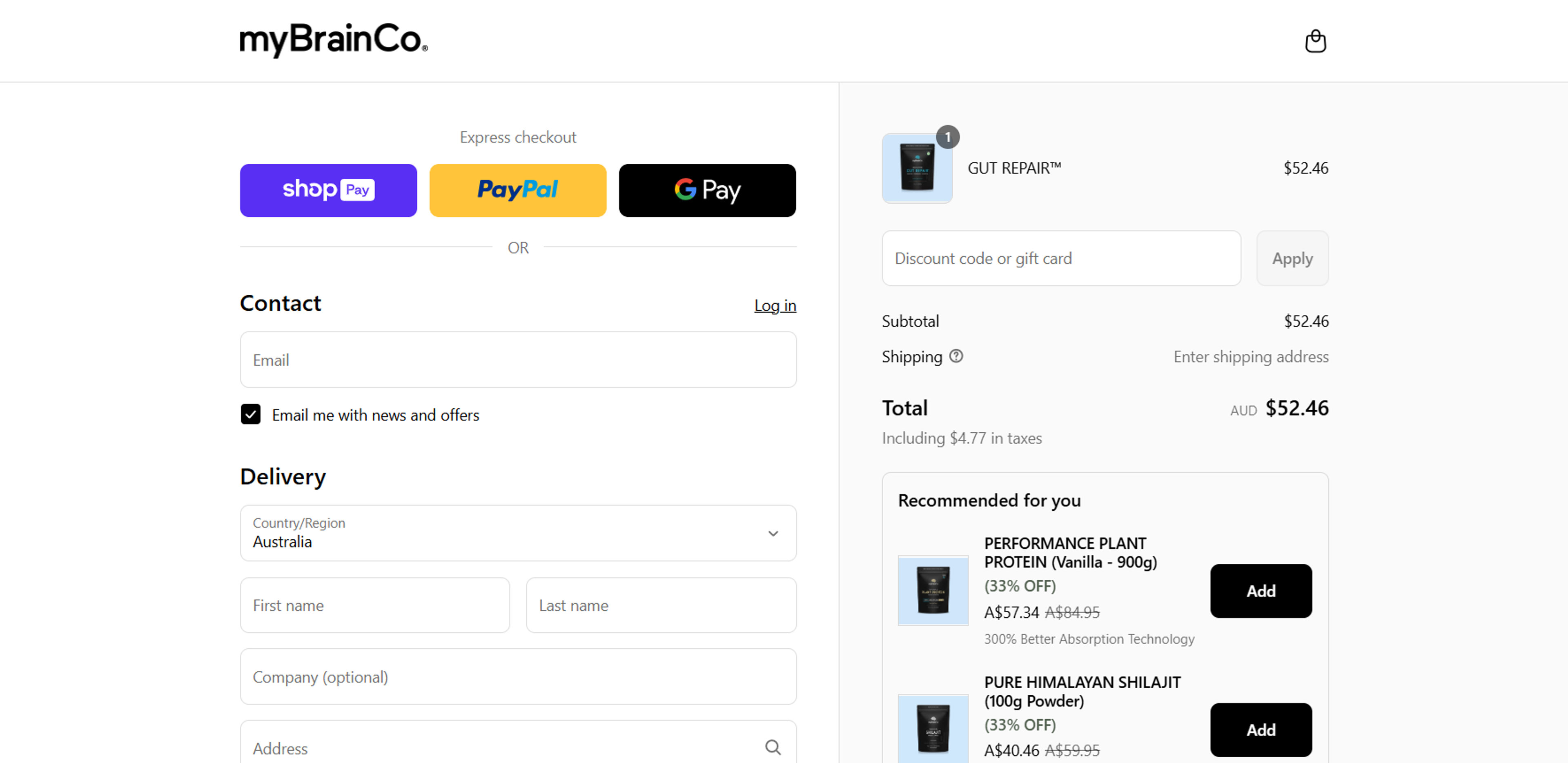 How to use Coupon for myBrainCo