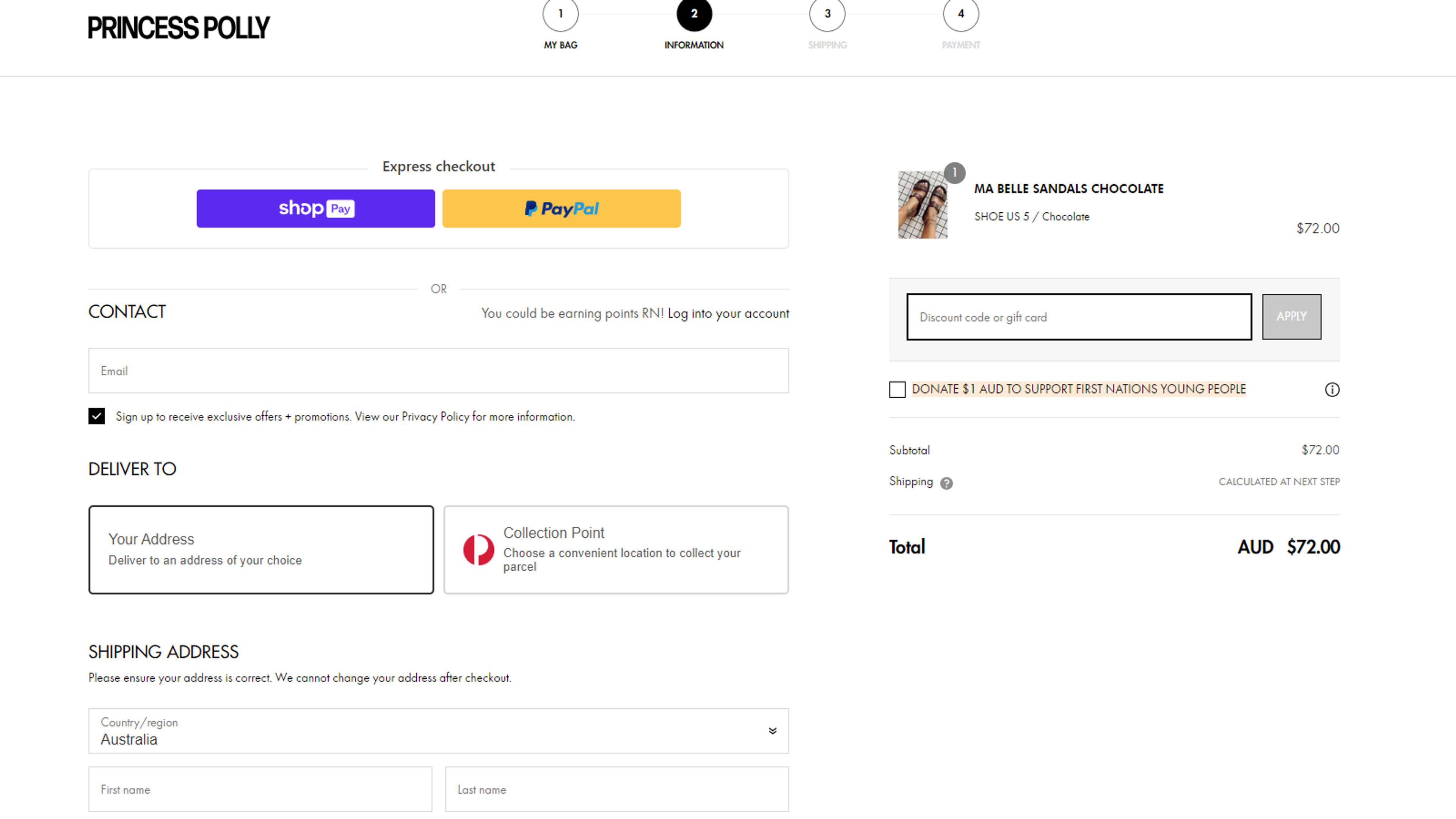 How to Use Coupon for Princess Polly 