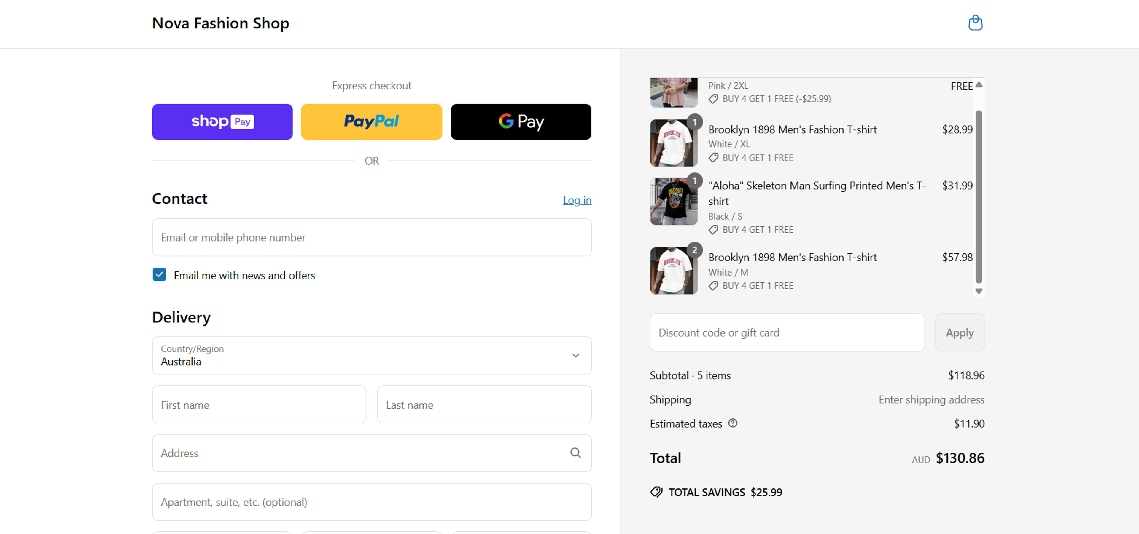 How to use coupon for Shopnova