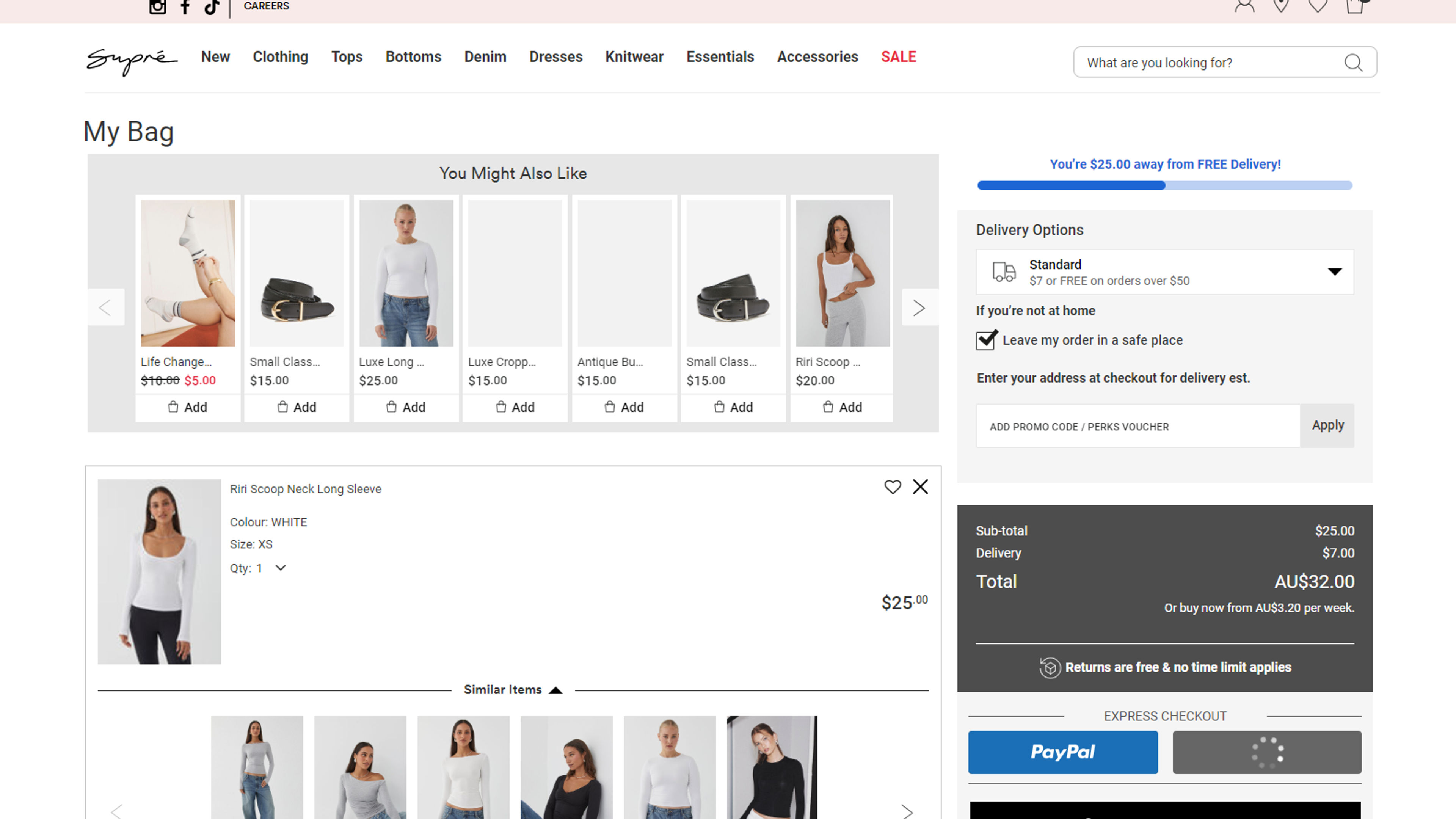 How to use Supre Coupon code