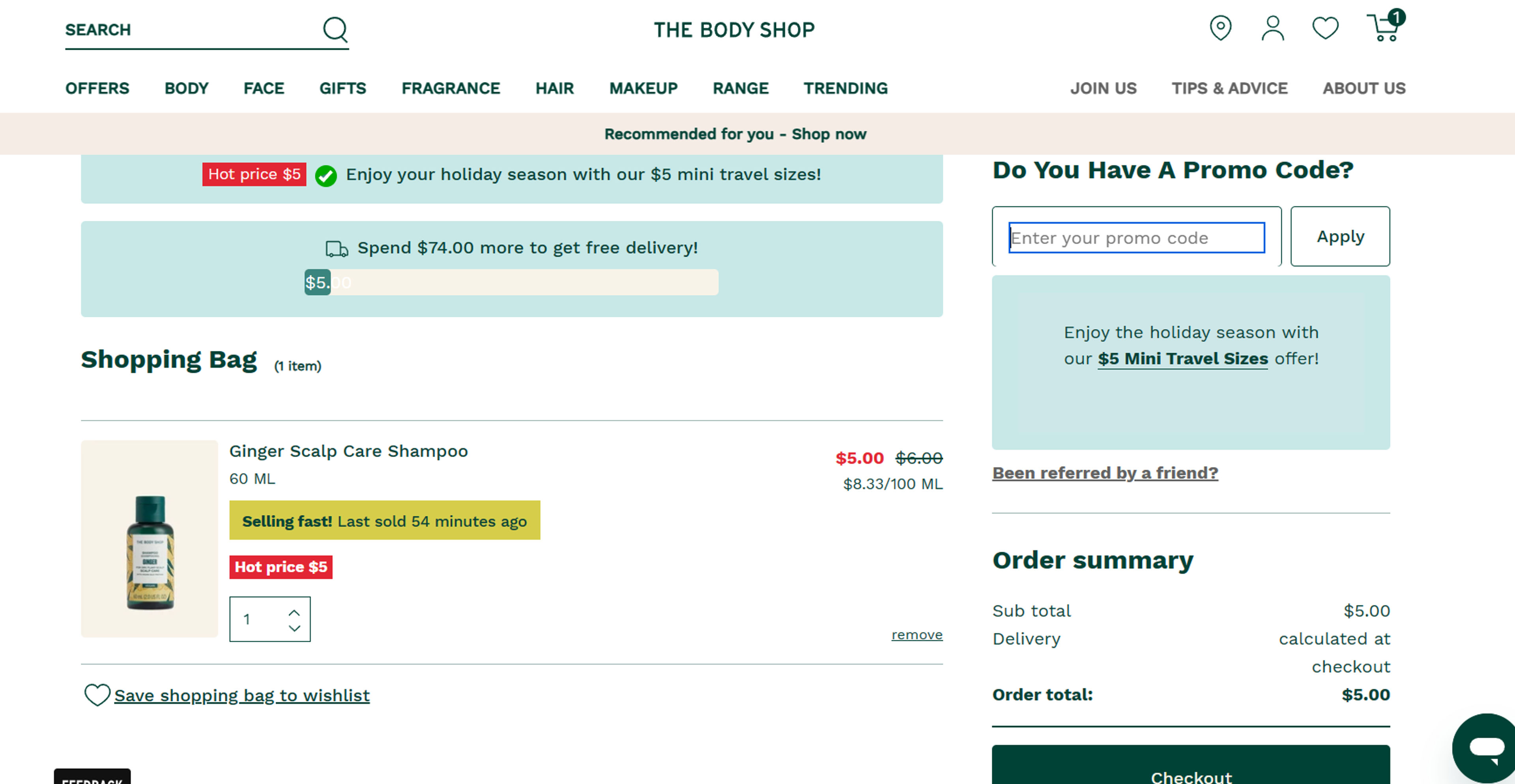 How to use coupon for The Body Shop