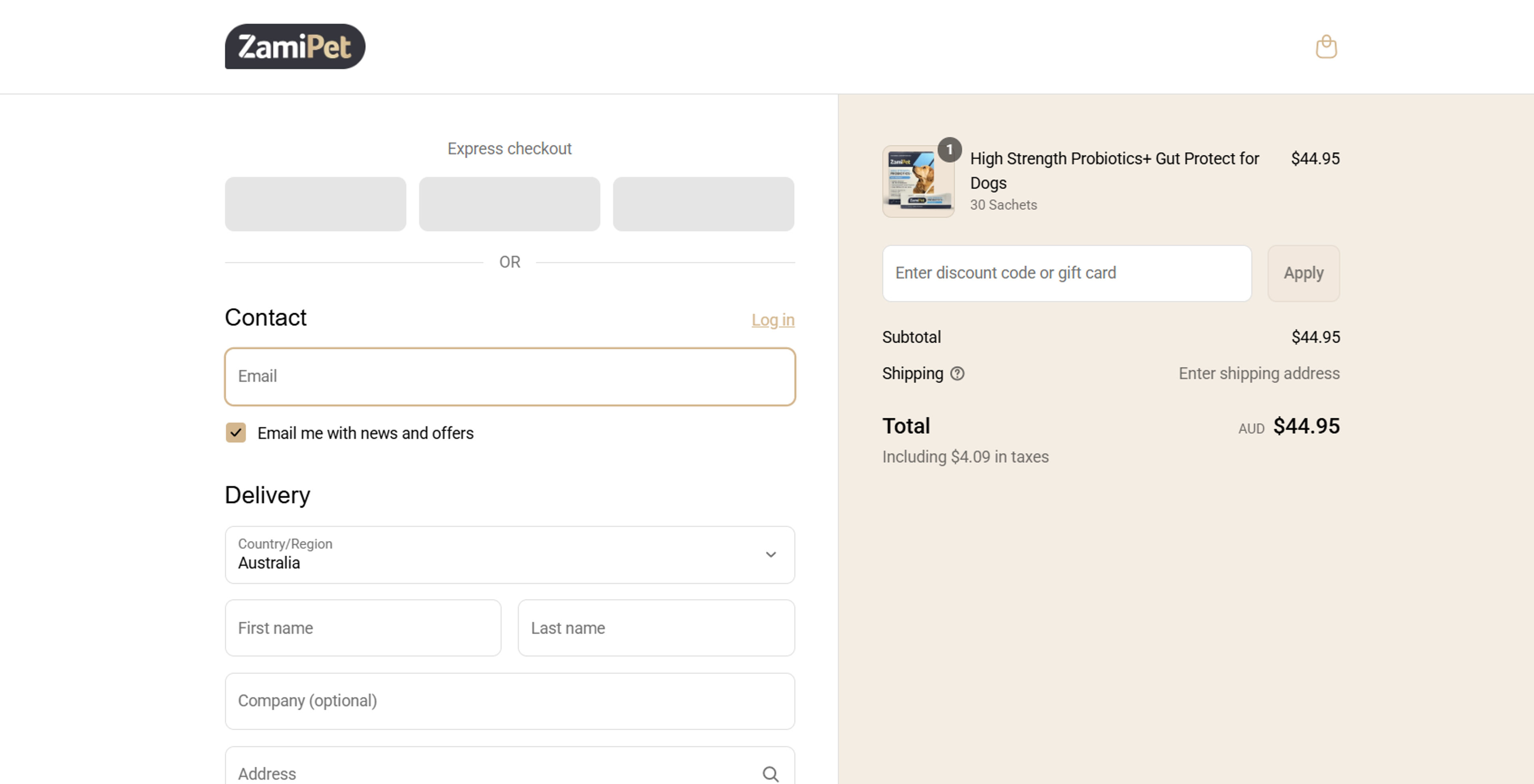 How to use Coupon for Zamipet