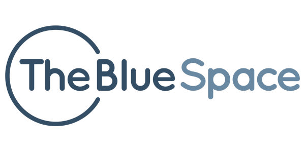 The Blue Space brand logo